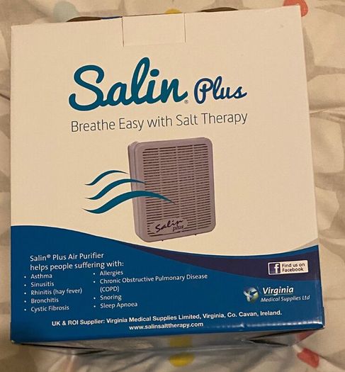 Salin Plus Air Purifier  Salt Therapy Machine