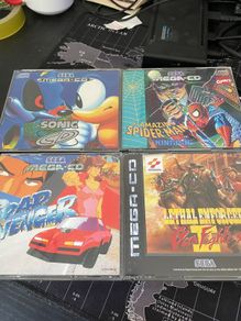 Sega Mega CD Games CIB Complete