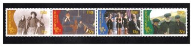 1996 Ireland Irish Cinema (My Left Foot, The Commitments, The Field & Man of Aran) Commemorative Stamps Mint Never Hinged (MNH)