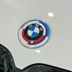 Bmw 74mm bonnet boot rear badge 50 year anniversary