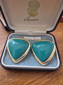Vintage Green Earrings