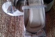 Silver Shoes. Junior 13