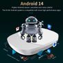 Brand New Android 14 TV Box Google Voice Remote in White Image 5