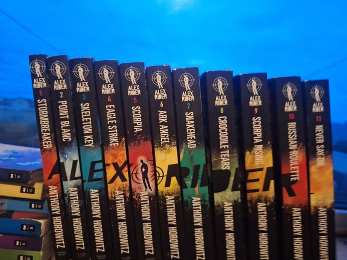 Alex rider books 1-11 full series