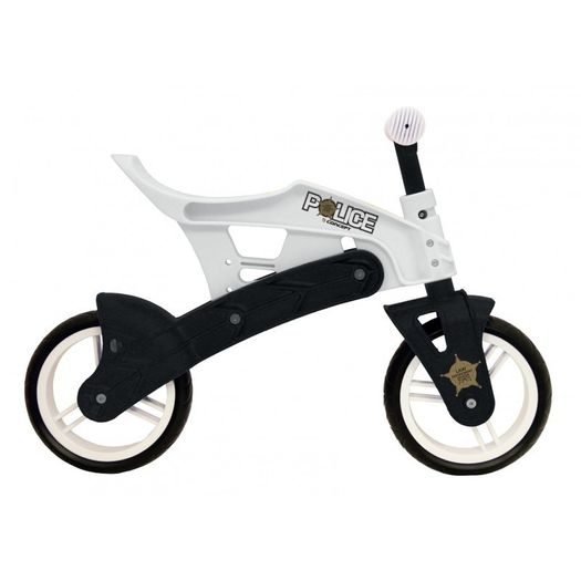 Concept Police Balance Bike, White/Black, 2013 - Pack of 4