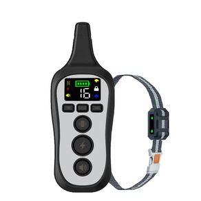 USB Dog Training Electric Collar Pet 800m Remoter Control Course Barking Vibration Electronic Ecollar Waterproof Device
