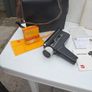 Cine camera, projector and stand and screen and lamp Image 2
