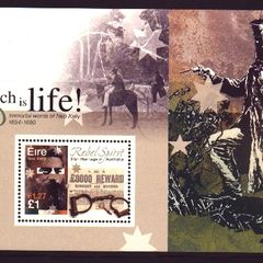 2001 Ireland Irish Heritage in Australia Commemorative Stamp Miniature Sheet Mint Never Hinged (MNH)