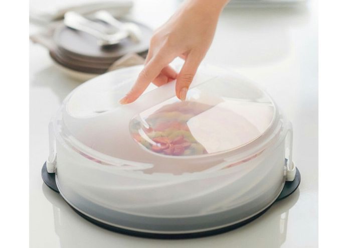 Tupperware Collapsible Cake Taker