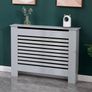 Grey Painted Radiator Cover Wall Cabinet Wood MDF Traditional Modern Small (FREE POSTAGE) Image 6