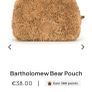 New JELLYCAT Bartholomew Bear Pouch Image 4