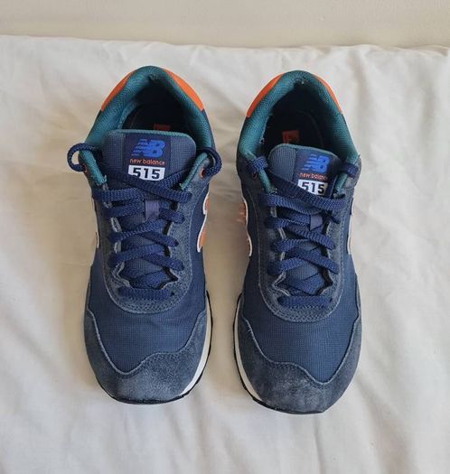 new balance 515 blue suade Size 9 eu 43 in good condition