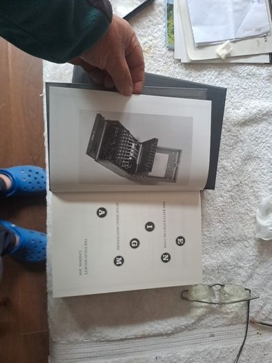 Boxed book.ENIGMA by Hugh Sebag