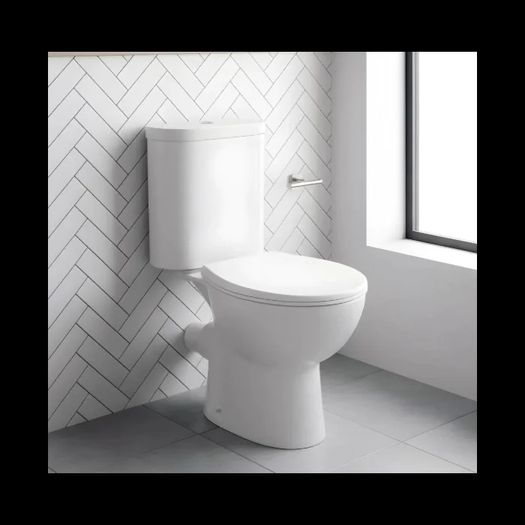 2x Sonas Select Open Back Rimless Soft Close Toilets