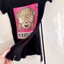 Black Reversible Sequin Emoji T-Shirt | Age 10-11 Years (146cm) Image 4