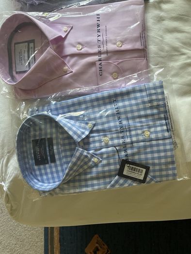 New Charles Tyrwhitt shirts non iron classic style. Size XL.