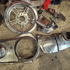 Harley Sportster dress up kit. (Poor chrome)