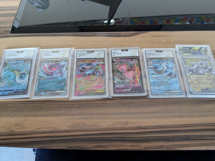 Graded pokemon cards