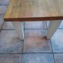 Solid Oak coffee/lamp table Image 2