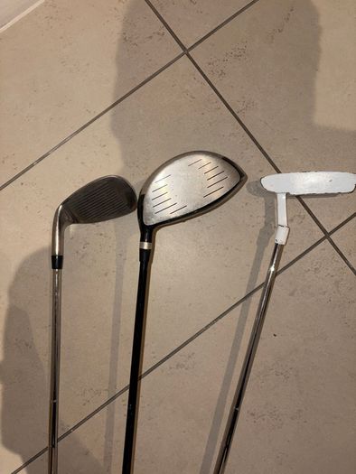 Beginner Golf Bundle Putter, Wedge & Driver
