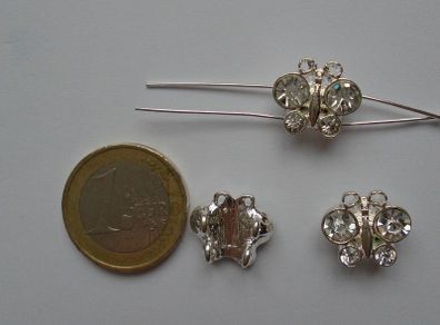 Jewellery making supplies,Butterfly beads,Tiara making suppplies.Craft supplies