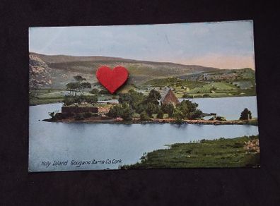 Ireland Postcard : Holy Island , Gougane Barra , Co. Cork - 1900s