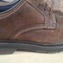 mens CLARKS BURCHILL DERBY OXFORD brown beeswax leather shoes Size UK 8 EU 42 Image 7