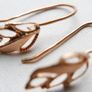 Victorian 9ct Sold Gold 375 Drop Earrings 0,84g Image 7