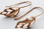 Victorian 9ct Sold Gold 375 Drop Earrings 0,84g