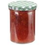 Glass Jam Jars with White and Green Lid 96 pcs 400 ml Image 3
