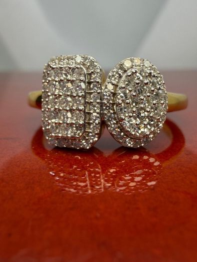 Diamond Cluster Ring