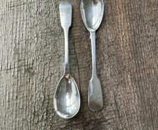 Irish Silver Egg/Tea spoons