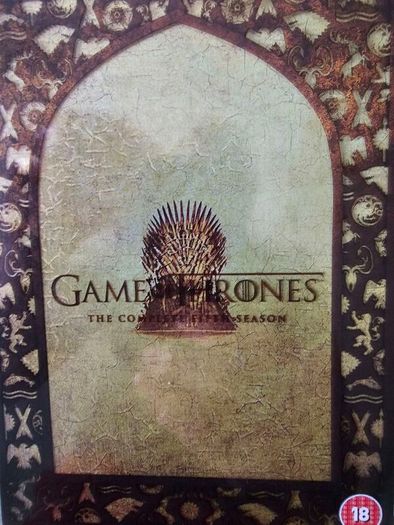 The complete second third fourth fifth and sixth Game of Thrones dvd sets