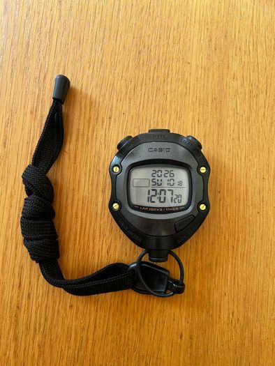 casio stopwatch