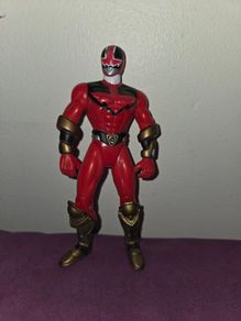 2000 Power Ranger Time Force Red Ranger Figure