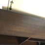Meranti wood with rattan-door cabinet 80x35x85cm Image 3