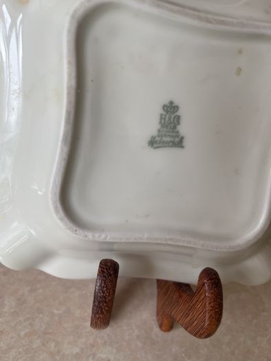 Vintage 2 Asbach Uralt Five Star Brandy Ashtrays
