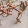 Two vintage ploughs Image 5