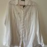 Oasis white blouse long short sleeve size 14 - New with tags Image 3