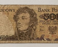 Poland 500 Zloty 1982 Banknote
