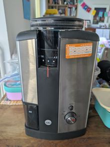 Wilfa Svart Burr Coffee Grinder + Aufell Portable Blender