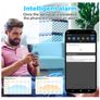 GAOEEIN Smart WiFi Thermometer Hygrometer, Wireless Indoor Outdoor Temperature and Humidity Sensor with Remote App Notification Alarm with Alexa Google Home (4 Pack) Image 5