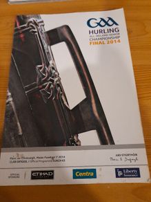 GAA 2014 All Ireland SHC DRAWN final Kilkenny v Tipperary official match programme