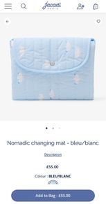 baby changing mat BNWT