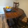 Anitque folding table Image 5
