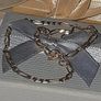 Pristine Vintage 9ct Gold Figaro Chain Bracelet Image 5