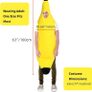Carnival Clothing Men Cosplay Adult Fancy Dress Funny Sexy Banana Costume Novelty Halloween Christmas Carnival Party Decorations Image 2