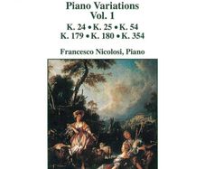 Mozart. Piano Variations Vol. 1. CD. Free Postage!