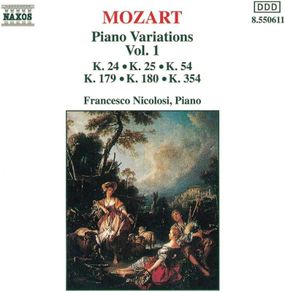 Mozart. Piano Variations Vol. 1. CD. Free Postage!