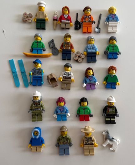 Lego City minifigures